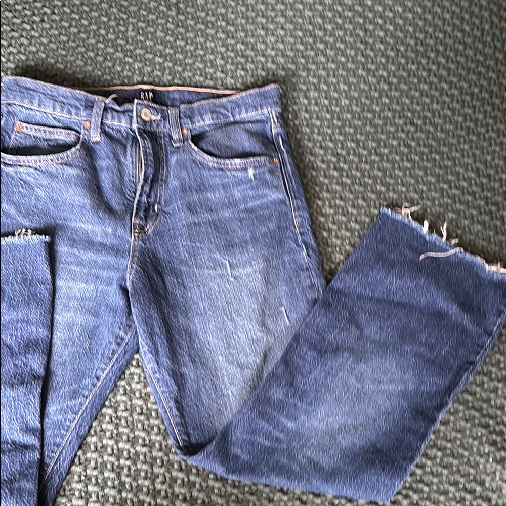 GAP ankle flare jeans